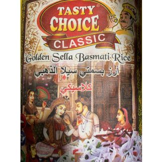 Chef&#039;s Tasty Choice Classic Golden Sella Basmati Rice 20kg