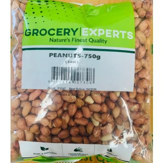 Grocery Experts Peanuts Raw 750g