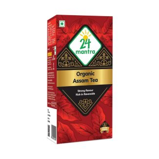 24 Mantra Organic Assam Tea Bags (25 Bags) 50g