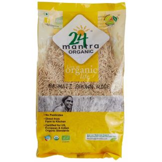 24 Mantra Organic Brown Basmati Rice 1kg