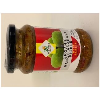24 Mantra Organic Mango Avakaya Pickle With Garlic 300g