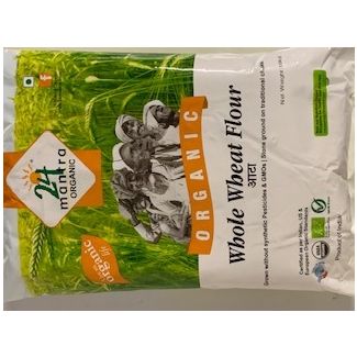 24 Mantra Organic Wholewheat Atta Premium 10kg