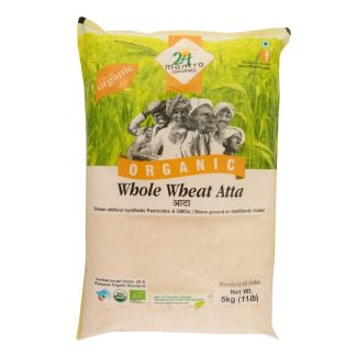 24 Mantra Organic Wholewheat Atta 5kg