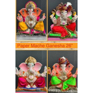 Paper Mache Decorative Ganesha 26-28”