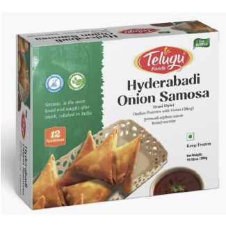 Telugu Foods frozen Hyderabadi onion samosa~ irani style 300g