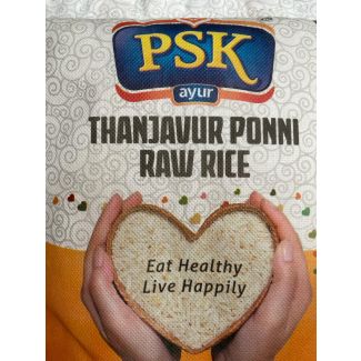PSK Ayur Thanjavur Ponni Raw Rice 5kg