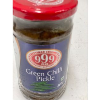 999Plus Green Chilly Pickle 300g