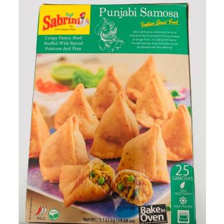 Sabrini frozen Punjabi Samosa  25 pcs (1.875kg)