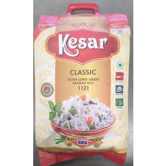 Kesar extra long grain basmati rice 5kg