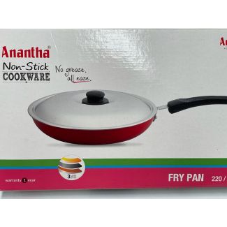 Anantha Nonstick Frying Pan 220mm WIth Lid