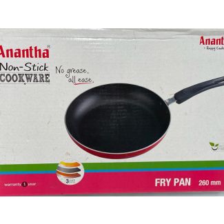 Anantha Nonstick Frying Pan 260mm with lid