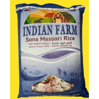 Indian farm sona masoori rice 5kg