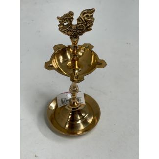Brass Kuthu Vizhakku SET - 5 inches