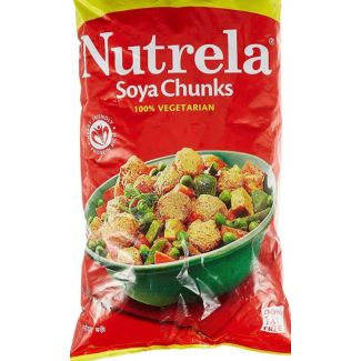 Generic Soya Chunks (Nutrella and 100% Vegetarian) - 1kg