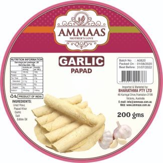 Ammaas Garlic Papad 200g