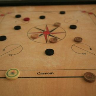  Carrom Board 33*33 with striker and coin set