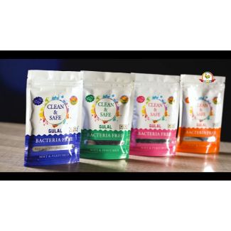 Clean & Safe Bacterial free Holi Colours 70g