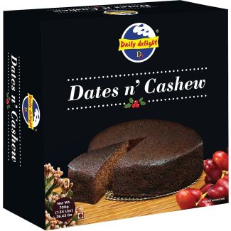 Daily Delight Dates &amp; Cashew Cake 700g
