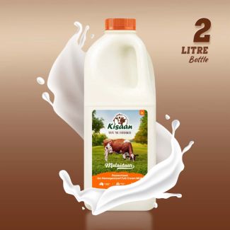Kisaan Full Cream 2litre - Cow Milk