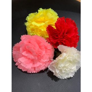 Artificial Carnation Flowers 5Pieces