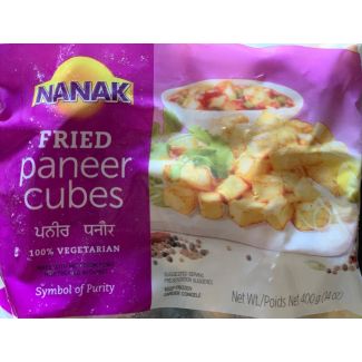 Nanak fried paneer cubes 400g