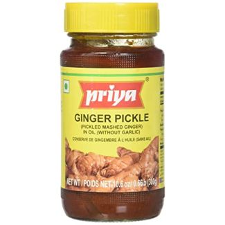 Priya Ginger Pickle(Without Garlic) 300g