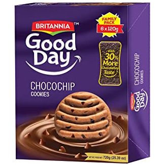 Good Day choco chips value pack cookies (6 pack)720g