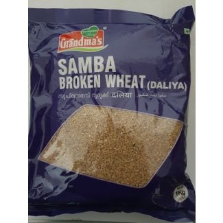 Grandma's Samba Broken Wheat(Daliya) 1kg