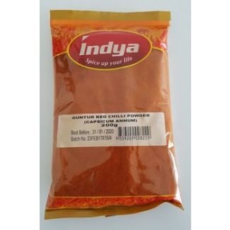 Indya guntur Red Chilly Powder 200 g