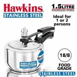 Hawkins Stainless Steel Pressure Cooker 1.5ltr