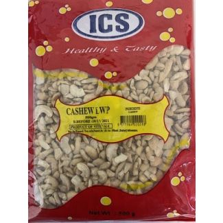 ICS Cashew Raw Split 500g
