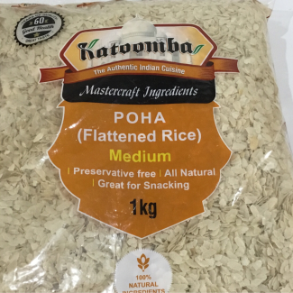 Katoomba Poha Medium (Flattened Rice) 1Kg