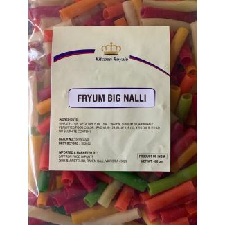 Kitchen Royale Fryums Big Nalli(Pipes) 400g