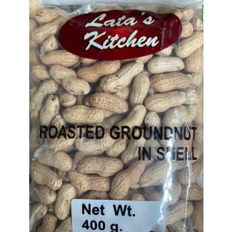 Lata's Kitchen Roasted Peanut In Shell 400gm