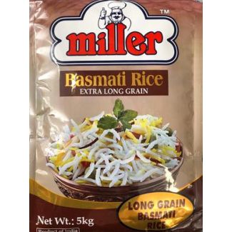 Miller Extra Long Grain Basmati Rice 5kg