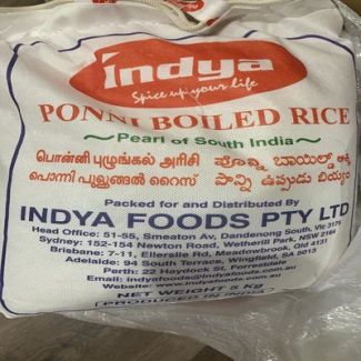 Indya Ponni Boiled rice 10kg