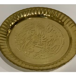 Brass Pooja Plate Size 11 - Big