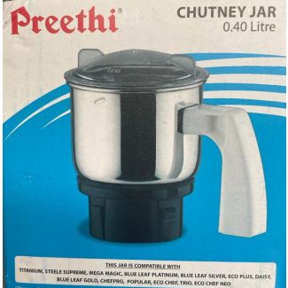 Preethi Chutney Jar With Handle 0.4l