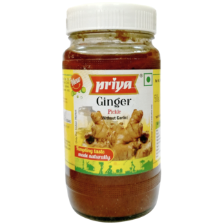 Priya Ginger Pickle(With Garlic) 300g