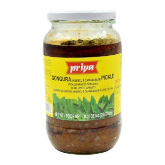 Priya Gongura Pickle With Garlic 1Kg