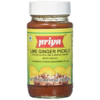 Priya Lime Ginger WIth Garlic Pickle 300g