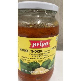 Priya Mango Thokku (Grated) 1kg(with garlic)