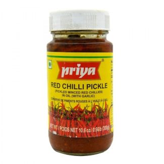 Priya Red Chilly With Garlic Pickle 300g
