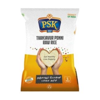 PSK Ayur Thanjavur Ponni Raw Rice 20kg (5kg*4)