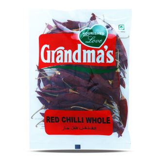 Grandma's Red chilly whole 100g
