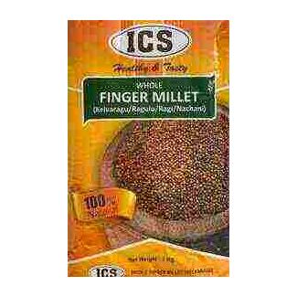 Whole Finger Millet (Kelvarugu, Ragulu, Ragi, Nachani) - 1Kg
