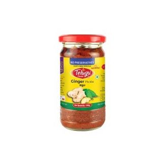 Telugu Foods Ginger Pickle 300g