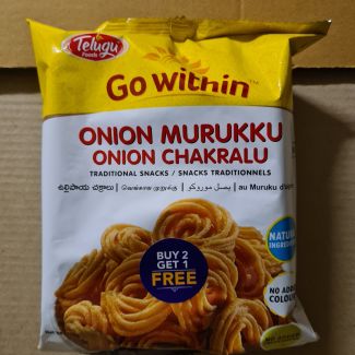 Telugu Foods Onion Murukku 170gm