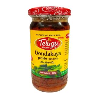 Telugu Foods Tindora Pickle 300g