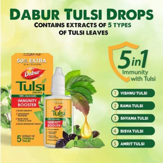Dabur Tulsi Drops 30Ml